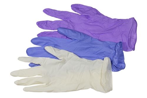 Guantes de latex