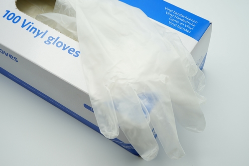 Guantes de vinilo